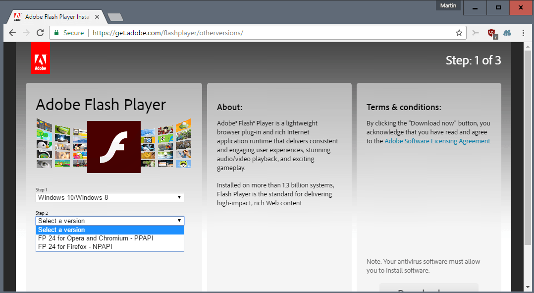 download adobe flash player for mac chrome